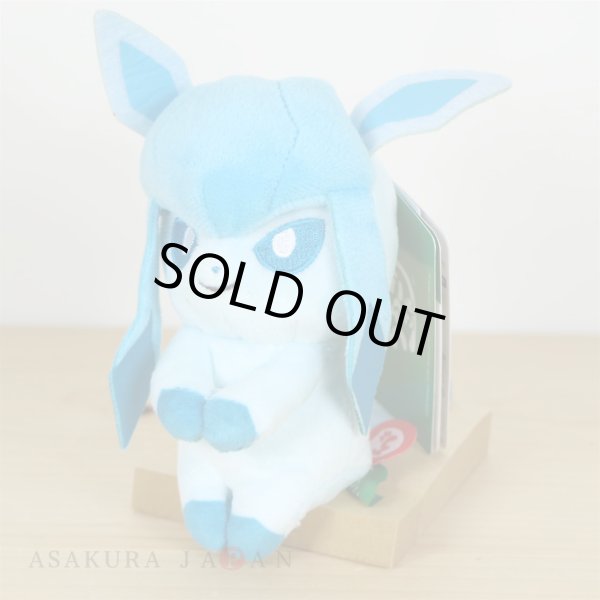 Photo3: Pokemon 2018 Takara Tomy Arts Chokkori-san Sitting Plush Chokkori Glaceon (3)