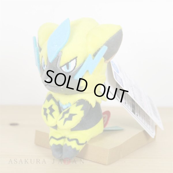 Photo3: Pokemon 2018 Takara Tomy Arts Chokkori-san Sitting Plush Chokkori Zeraora (3)