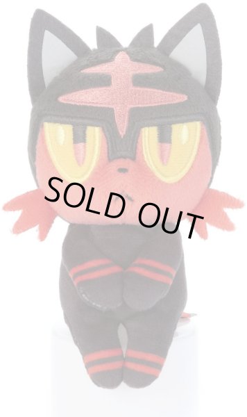 Photo1: Pokemon 2019 Takara Tomy Arts Chokkori-san Sitting Plush Chokkori Litten (1)