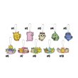 Photo3: Pokemon Center 2019 24 Hours Pokemon CHU Acrylic Charm Key chain #5 Croagunk (3)