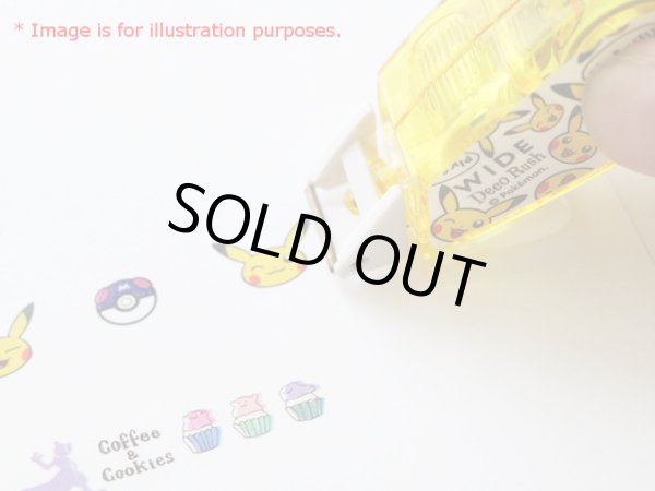Photo4: Pokemon Center 2019 WIDE Deco Rush BL Pokemon B Decoration tape (4)