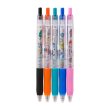 Photo3: Pokemon Center 2019 Pokemon diner ZEBRA SARASA Ballpoint pen 5 piece White (3)