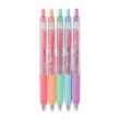 Photo3: Pokemon Center 2019 Pokemon diner ZEBRA SARASA Ballpoint pen 5 piece Pink (3)