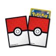 Photo1: Pokemon Center Original Card Game Sleeve Poke Ball 64 sleeves Monster Ball (1)