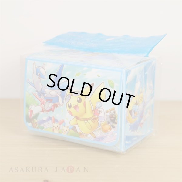 Photo4: Pokemon Center Original Card Game Flip deck case Flying with Latias & Latios (4)