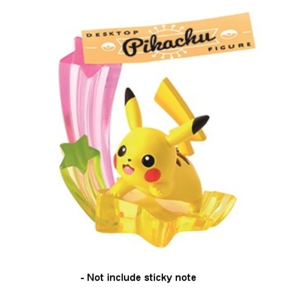 Photo1: Pokemon Otasuke Desk -So Cute- DESKTOP FIGURE #1 Pikachu Sticky note stand (1)