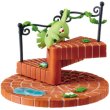 Photo1: Pokemon 2019 Tsunagete Kawaii! Pokemon's Steps Staircase vol.2 #4 Larvitar Figure (1)