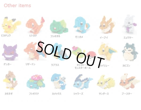 Photo5: Pokemon KAWADA nanoblock NBPM_057 Mega Charizard X micro-sized building block (5)