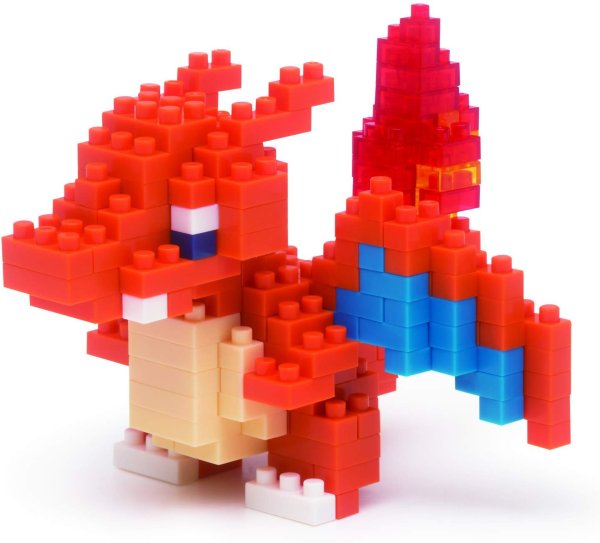 Photo1: Pokemon KAWADA nanoblock NBPM_008 Charizard micro-sized building block (1)