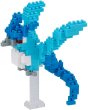 Photo1: Pokemon KAWADA nanoblock NBPM_048 Articuno micro-sized building block (1)