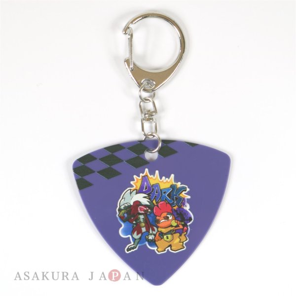 Photo1: Pokemon Center 2019 POKEMON BAND FES Pick Shaped Key chain Dark (1)