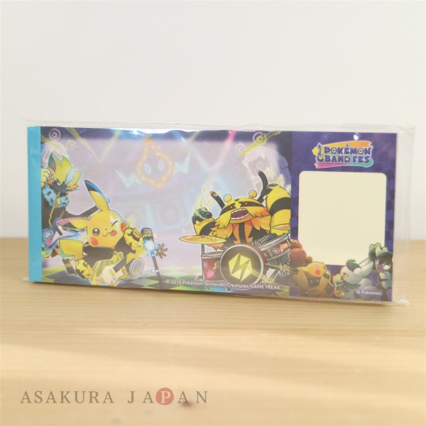 Photo4: Pokemon Center 2019 POKEMON BAND FES Ticket style Memo pad (4)