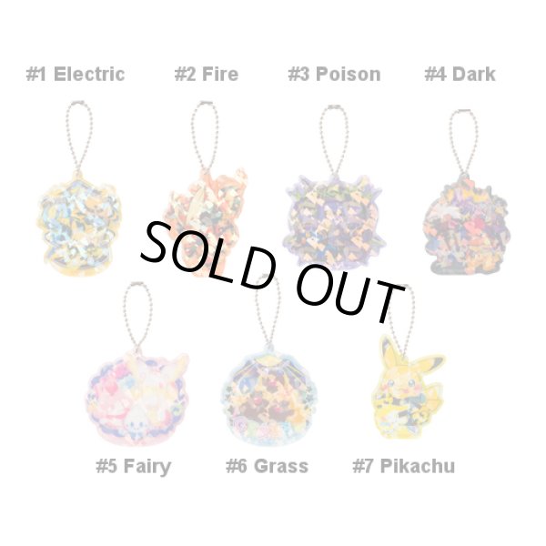 Photo2: Pokemon Center 2019 POKEMON BAND FES Hologram Acrylic Charm Key chain #5 Fairy (2)