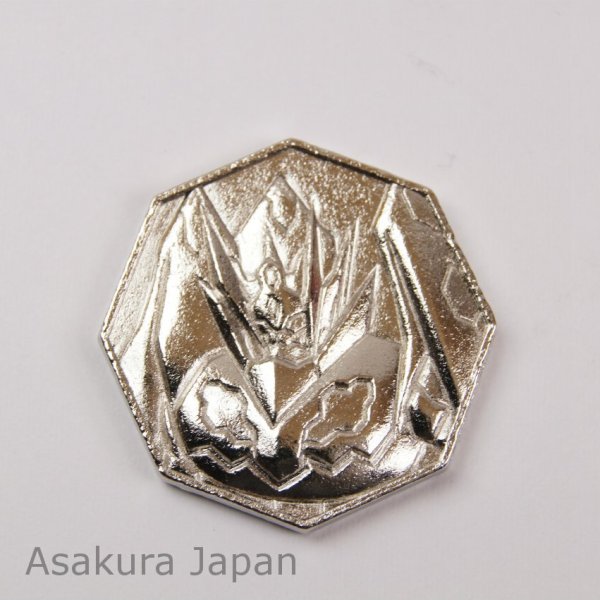 Photo1: Pokemon XY&Z 2016 Metal Collection SP Zygarde Perfect Forme Coin (Silver Ver) (1)
