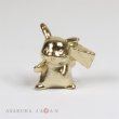 Photo1: Pokemon XY&Z 2016 Metal Collection Pikachu sad Figure (Gold Version) (1)