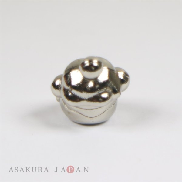 Photo2: Pokemon XY&Z 2016 Metal Collection Slurpuff Figure (Silver Version) (2)