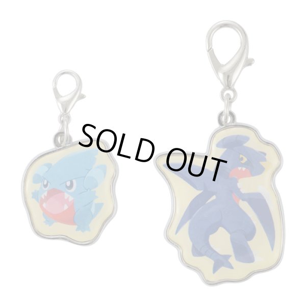 Photo2: Pokemon Center 2019 TAIKI-BANSEI Metal charm set Gible & Garchomp (2)