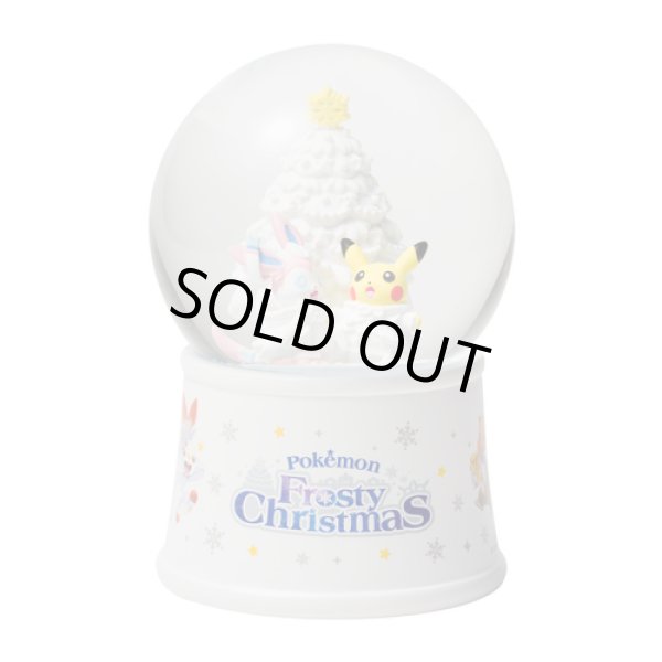 Photo1: Pokemon Center 2019 Frosty Christmas Snow globe (1)