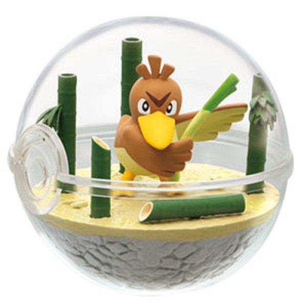 Photo1: Pokemon 2019 Terrarium Collection vol.7 #2 Farfetch'd Mini Figure (1)