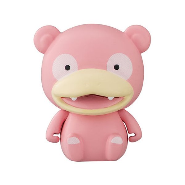 Photo1: Pokemon 2019 BANDAI Colle chara ! vol.1 #3 Slowpoke Mini Figure with name pedestal (1)