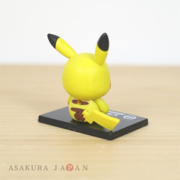 Photo4: Pokemon 2019 BANDAI Colle chara ! vol.1 #1 Pikachu Mini Figure with name pedestal (4)