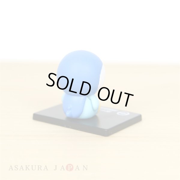Photo4: Pokemon 2019 BANDAI Colle chara ! vol.1 #5 Piplup Mini Figure with name pedestal (4)