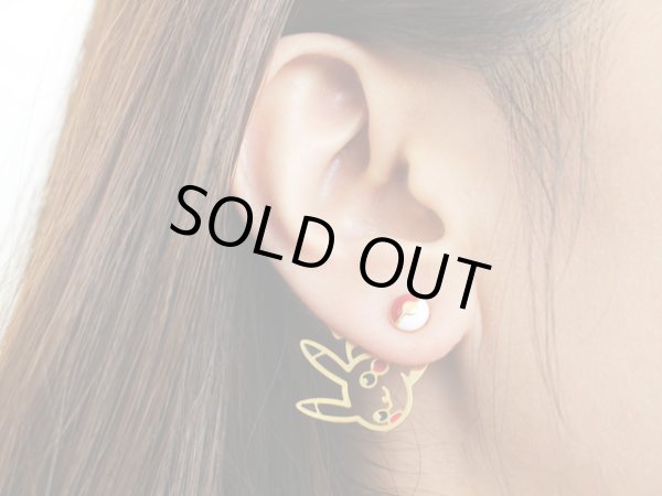 Photo4: Pokemon Center 2019 Pokemon accessory Series Pierced Earrings P37 (4)