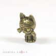 Photo1: Pokemon 2016 Metal Collection Sun & Moon Litten Figure (Bronze Version) (1)