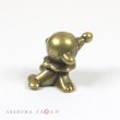 Photo2: Pokemon 2016 Metal Collection Sun & Moon Popplio Figure (Bronze Version) (2)