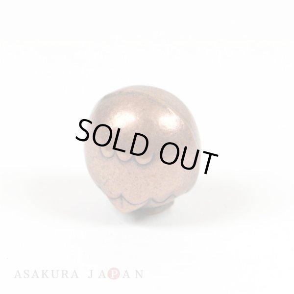 Photo2: Pokemon 2016 Metal Collection Sun & Moon Rowlet Figure (Copper Version) (2)