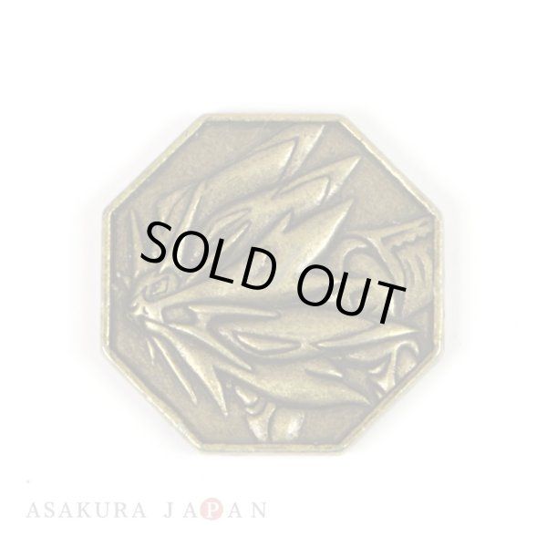 Photo1: Pokemon 2016 Metal Collection Sun & Moon Solgaleo Coin (Bronze Version) (1)
