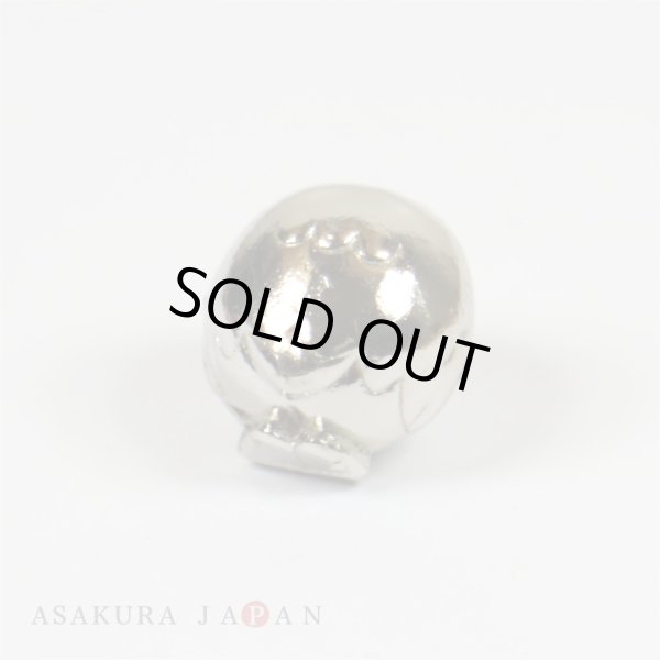 Photo2: Pokemon 2016 Metal Collection Sun & Moon Rowlet Figure (Silver Version) (2)