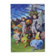 Photo1: Pokemon Center 2019 THE GALAR POKEMON LEAGUE!! A4 Size Clear File Folder (1)