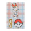 Photo1: Pokemon Center 2019 Acrylic Stand Key Chain Scorbunny (1)