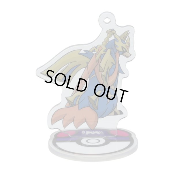 Photo3: Pokemon Center 2019 Acrylic Stand Key Chain Zacian (3)