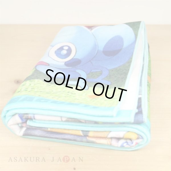 Photo3: Pokemon Center 2019 THE GALAR POKEMON LEAGUE!! Mini Bath towel (3)