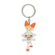 Photo1: Pokemon Center 2019 Figure Mascot Key Chain Scorbunny (1)