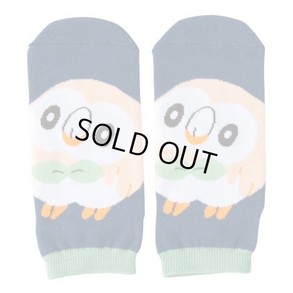 Photo1: Pokemon Center 2016 MOKUROH’S GARDEN Rowlet Socks for Women 23 - 25 cm 1 Pair (1)