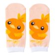 Photo1: Pokemon Center 2016 MOKUROH’S GARDEN Torchic Socks for Women 23 - 25 cm 1 Pair (1)