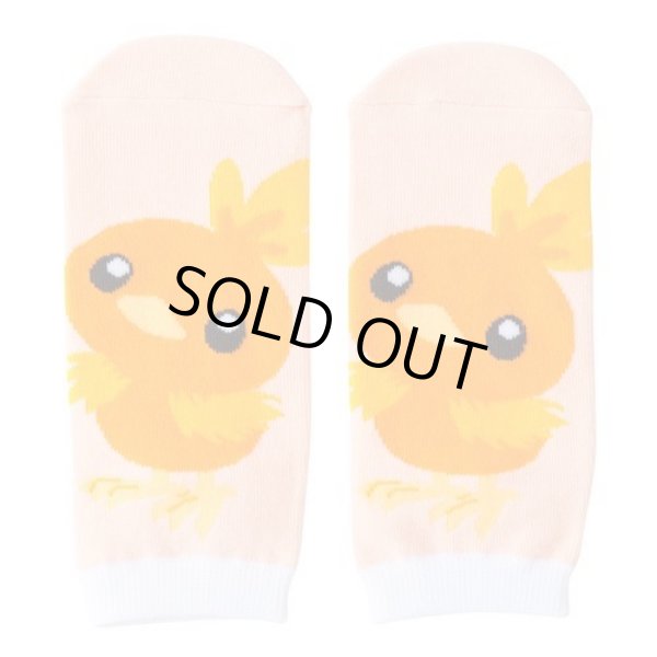 Photo1: Pokemon Center 2016 MOKUROH’S GARDEN Torchic Socks for Women 23 - 25 cm 1 Pair (1)