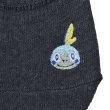 Photo2: Pokemon Center 2019 Socks for Women 23 - 25 cm 1 Pair Cover socks Sobble Charcoal Gray (2)