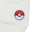 Photo2: Pokemon Center 2019 Socks for Women 23 - 25 cm 1 Pair Cover socks Poke Ball White (2)