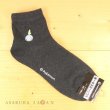 Photo5: Pokemon Center 2019 Socks for Women 23 - 25 cm 1 Pair Short socks Sobble Charcoal Gray (5)