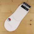 Photo5: Pokemon Center 2019 Socks for Women 23 - 25 cm 1 Pair Cover socks Poke Ball White (5)