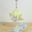 Photo2: Pokemon Center 2019 Transform Ditto Jirachi Plush Mascot Key Chain (2)