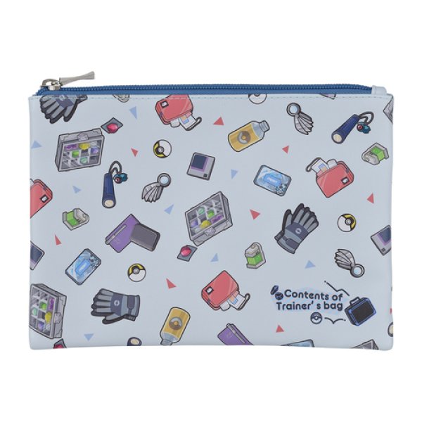 Photo1: Pokemon Center 2019 Contents of Trainer’s bag Flat pouch case GR ver. (1)