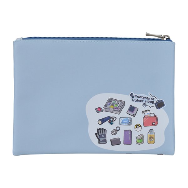 Photo2: Pokemon Center 2019 Contents of Trainer’s bag Flat pouch case GR ver. (2)