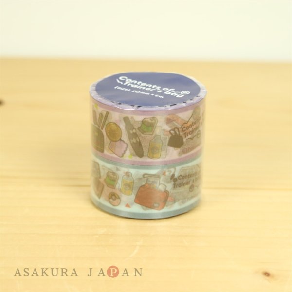 Photo3: Pokemon Center 2019 Contents of Trainer’s bag Sticky Paper Masking Tape GR PL ver. (3)