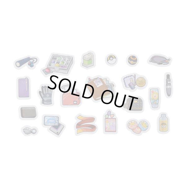 Photo2: Pokemon Center 2019 Contents of Trainer’s bag Assorted Mini Sticker set NV ver. (2)