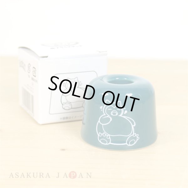 Photo3: Pokemon Center 2019 Snorlax's yawn Snorlax Toothbrush stand Pen stand (3)